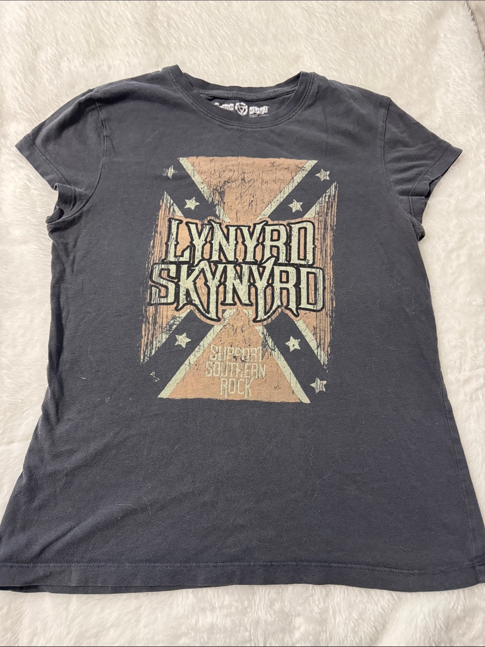 Women’s Vintage Vinyl Brand Lynyrd Skynyrd graphic tee sz L